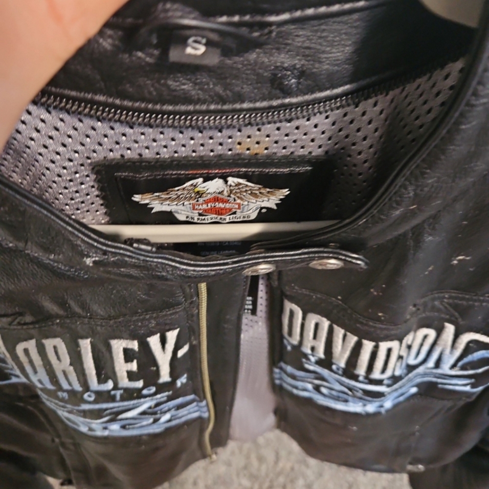 Harley Davidson leather coat